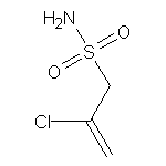 2-chloroprop-2-ene-1-sulfonamide