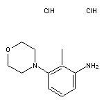 2-methyl-3-(morpholin-4-yl)aniline dihydrochloride