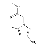 2-(3-amino-5-methyl-1H-pyrazol-1-yl)-N-methylacetamide