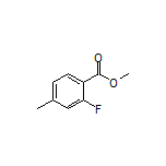 methyl 2-fluoro-4-methylbenzoate