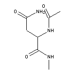 2-acetamido-N-methylbutanediamide