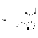 methyl 3-(aminomethyl)-1,2-oxazole-4-carboxylate hydrochloride