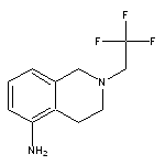 2-(2,2,2-trifluoroethyl)-1,2,3,4-tetrahydroisoquinolin-5-amine