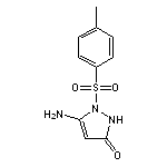 5-amino-1-(4-methylbenzenesulfonyl)-2,3-dihydro-1H-pyrazol-3-one