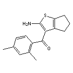 3-(2,4-dimethylbenzoyl)-4H,5H,6H-cyclopenta[b]thiophen-2-amine