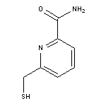 6-(sulfanylmethyl)pyridine-2-carboxamide