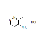 3-methylpyridazin-4-amine hydrochloride