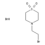 4-(2-bromoethyl)-1$l^{6},4-thiomorpholine-1,1-dione hydrobromide