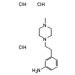 3-[2-(4-methylpiperazin-1-yl)ethyl]aniline trihydrochloride