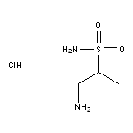 1-aminopropane-2-sulfonamide hydrochloride