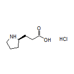 (R)-3-(2-Pyrrolidinyl)propanoic Acid Hydrochloride