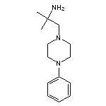 2-methyl-1-(4-phenylpiperazin-1-yl)propan-2-amine