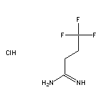 4,4,4-trifluorobutanimidamide hydrochloride