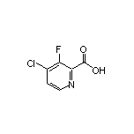 4-chloro-3-fluoropyridine-2-carboxylic acid