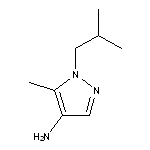 5-methyl-1-(2-methylpropyl)-1H-pyrazol-4-amine