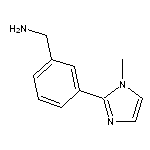 [3-(1-methyl-1H-imidazol-2-yl)phenyl]methanamine