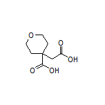 4-(Carboxymethyl)tetrahydro-2H-pyran-4-carboxylic Acid