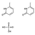 bis(6-methyl-1,2-dihydropyridin-2-one), sulfuric acid