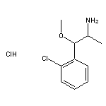 1-(2-chlorophenyl)-1-methoxypropan-2-amine hydrochloride