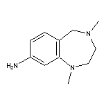 1,4-dimethyl-2,3,4,5-tetrahydro-1H-1,4-benzodiazepin-8-amine