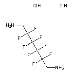 2,2,3,3,4,4,5,5-octafluorohexane-1,6-diamine dihydrochloride