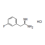 2-(3-Fluorophenyl)acetimidamide Hydrochloride