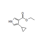 Ethyl 4-Cyclopropyl-1H-pyrrole-3-carboxylate