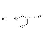 2-(aminomethyl)pent-4-en-1-ol hydrochloride