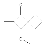 3-methoxy-2-methylspiro[3.3]heptan-1-one