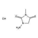 1-amino-3-methylimidazolidine-2,4-dione hydrochloride