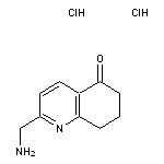 2-(aminomethyl)-5,6,7,8-tetrahydroquinolin-5-one dihydrochloride