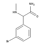 2-(3-bromophenyl)-2-(methylamino)acetamide