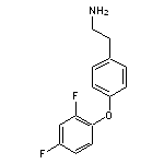 2-[4-(2,4-difluorophenoxy)phenyl]ethan-1-amine