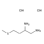 4-(methylsulfanyl)butane-1,2-diamine dihydrochloride