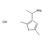 1-(2,5-dimethylthiophen-3-yl)ethan-1-amine hydrochloride