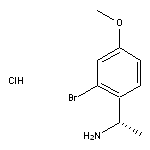 (1S)-1-(2-bromo-4-methoxyphenyl)ethan-1-amine hydrochloride