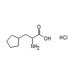 2-amino-3-cyclopentylpropanoic acid hydrochloride