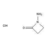 1-aminoazetidin-2-one hydrochloride