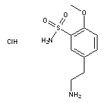 5-(2-aminoethyl)-2-methoxybenzene-1-sulfonamide hydrochloride