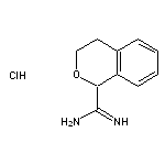 3,4-dihydro-1H-2-benzopyran-1-carboximidamide hydrochloride