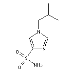 1-(2-methylpropyl)-1H-imidazole-4-sulfonamide