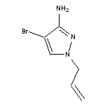 4-bromo-1-(prop-2-en-1-yl)-1H-pyrazol-3-amine