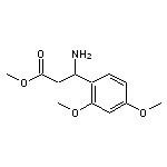 methyl 3-amino-3-(2,4-dimethoxyphenyl)propanoate