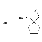 [1-(aminomethyl)cyclopentyl]methanol hydrochloride