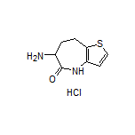 6-Amino-7,8-dihydro-4H-thieno[3,2-b]azepin-5(6H)-one Hydrochloride