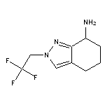 2-(2,2,2-trifluoroethyl)-4,5,6,7-tetrahydro-2H-indazol-7-amine