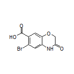 6-Bromo-3-oxo-3,4-dihydro-2H-benzo[b][1,4]oxazine-7-carboxylic Acid