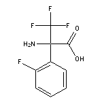 2-amino-3,3,3-trifluoro-2-(2-fluorophenyl)propanoic acid