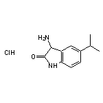 3-amino-5-(propan-2-yl)-2,3-dihydro-1H-indol-2-one hydrochloride