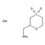 2-(Aminomethyl)-1,4-oxathiane 4,4-Dioxide Hydrochloride